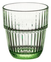 Barshine Rocks Mint 10oz- Green Glass - Glassware Wholesale