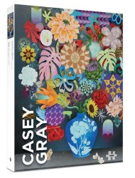 Puzzle Casey Grey-flowers 1000 - Wholesale Puzzles