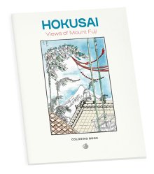 Mt. Fuji Coloring Book-hokusai- Wholesale Coloring Books
