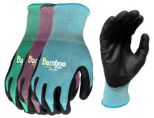 Glove Bamboo/nitrile Sm Asst