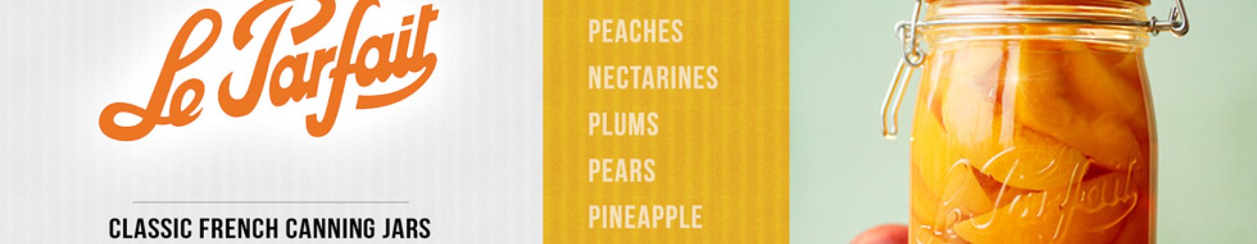 Le Parfait Super Jars, USA Supplier