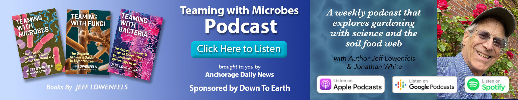 Teaming with Microbes - Listen to Podcast