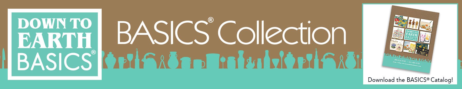 Basics Collection 2025 - New Textiles and Vintage Glasses