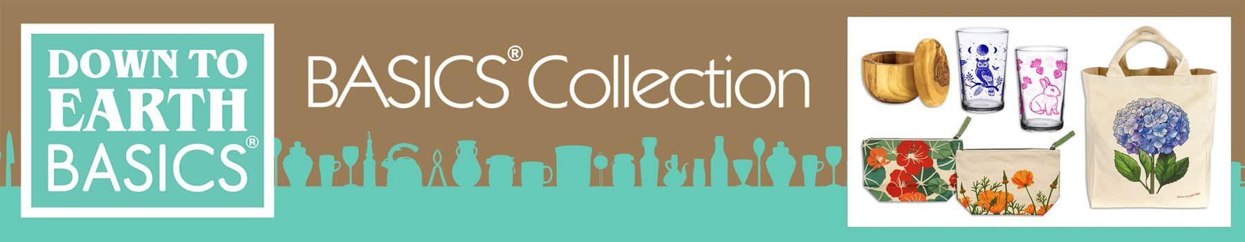 Basics Collection 2026 - New Textiles and Vintage Glasses