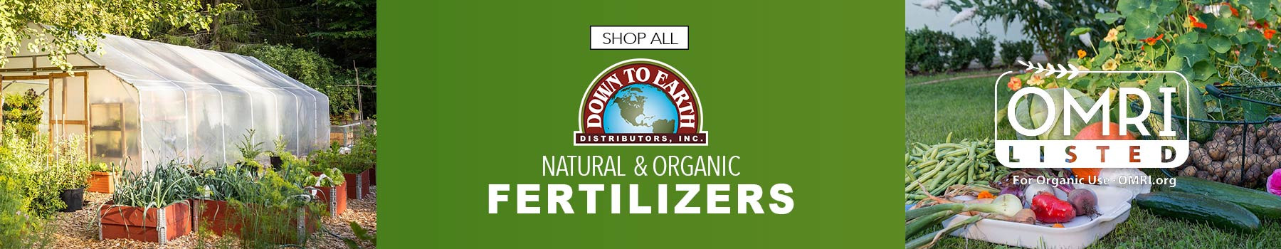 Shop Natural and Organic Fertilizers