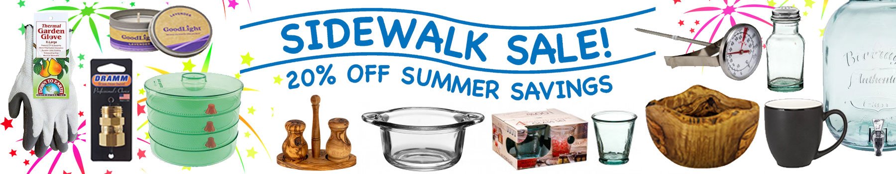 Sidewalk Sale 20% OFF!