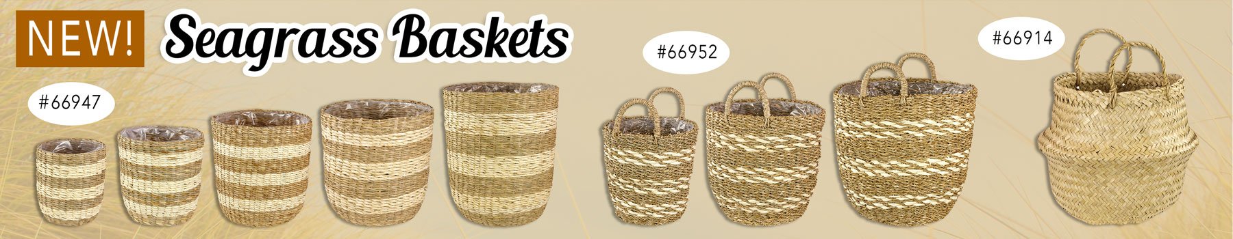Seagrass Baskets - Wholesale Nursery Supplies