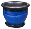 Stoneware Gia Blue S/3