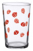 Vintage Ladybug Juice Glass