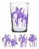 Vintage Iris Juice Glass 7oz