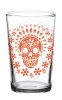 Vintage Skull Orange Glass 7oz