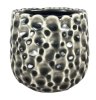 Coral Pot 4.5" Crackle Grn