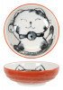 Bowl Happy Cat Red 3.75"*disc*