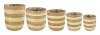 Seagrass Basket Set/5