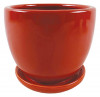~ceramic Pots Asst Red