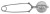 Tea Spoon Mesh 1.5" Ss *min6*