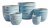 Egg-silver Blue Set/5