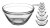 Prep Bowl 8oz Pk/6 - Mixing Bowl Set