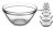 Prep Bowl 19.25oz Pk/6- Mixing Bowl Set