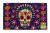 Coir Mat / pvc Candy Skull design - wholesale coir mat