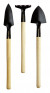Mini Tool Set 3 Pc Wood/black