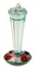 Glass  Hummingbird Feeder 8oz - Unique Gift!