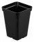 Sunpack 2.5" Plastic Pot Black