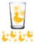 Vintage Ducky Glass 7oz glassware- wholesale