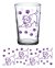 Vintage Puppy Glass 7oz - collectible drinking glass -dog