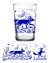 Vintage Desert Fox Glass 7oz