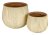 Indoor Pot Combed S/2