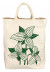 Cotton Canvas Bag Trillium - Cottagecore