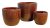 Riviera Braid Drk Brown S3 - Plant Pot