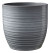 Sk Pots Bergamo 6.25" Light Grey Plant Pot