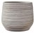 Sk Ravenna 4.72" Gray Beige Plant Pot