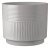 Sk Nara Terra 5.11" Gray Plant Pot