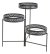 3-tier Plant Stand Black Wholesale