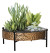 Tabletop Copper Tray W/stand10 - plant stand
