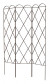 Rustic 3 Panel Trellis Rust