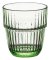 Barshine Rocks Mint 10oz- Green Glass - Glassware Wholesale